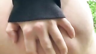 Deep shit in the woods