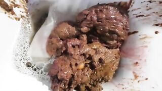 Naked brunette girlfriend and hot shit