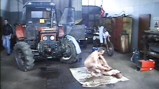 Alina and friends in scat play