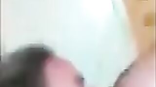 Amateur couple having scat fuck