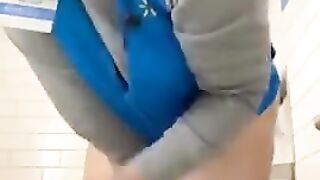 Walmart Hoe Shits At Work Closeup