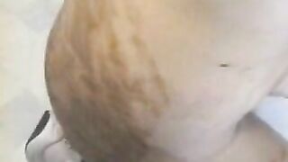 French hot amateur hairy babe shitting for horny lover