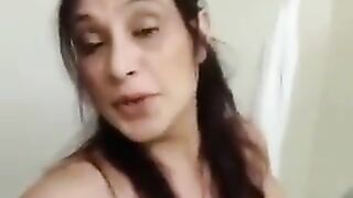 Naughty milf ass fingering and pooping