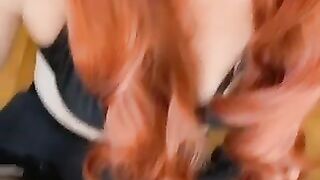 Gorgeous girl showing her stunning pooper