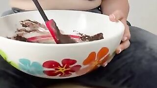 Making Special Scat Brownies