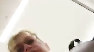 Tattooed ass and mature lady