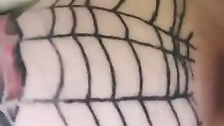 Tattooed ass and mature lady