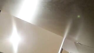 Blonde mature lady showing her shit