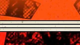 Beautiful maid smearing shit on her boobs