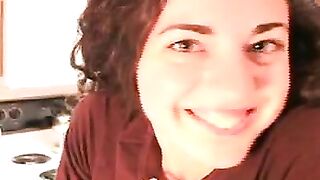 Redhead Roxanne showing her hot asshole