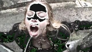 Scat and piss dildo fuck