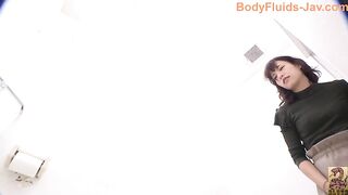 Yellow shit from cute Japanese gal