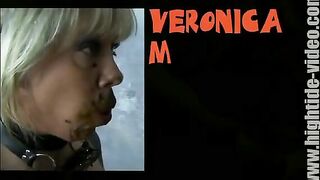Mature mistress slut Veronica eating shit