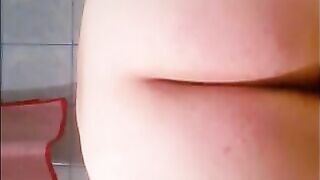 Woman shitting diarrhea