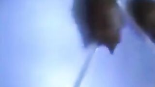 Cute teen girlfriend showing her yummy shit