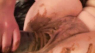Fantastic scat smearing fuck