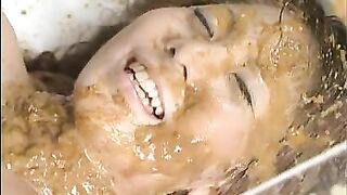 Japanese lesbian scat box