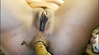 Amateur horny wife with shitty ass