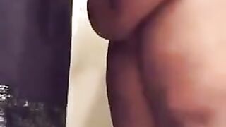 Big booty with sticky shit fun