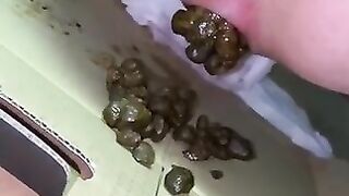 Pooping like a rabbit