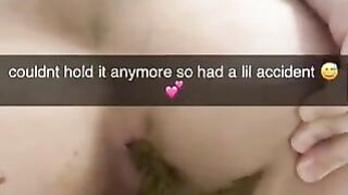 Ass fingering and sticky shit