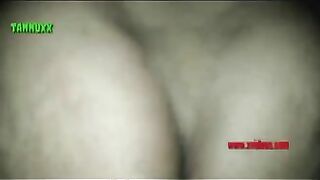 Woman spreads her ass cheeks in the shower