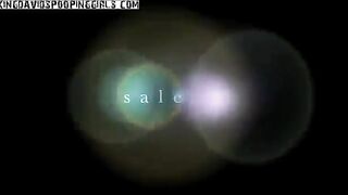 Girl takes a shit on the floor and plays with it