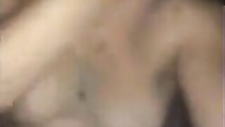 Lady sits and takes a huge shit on the floor
