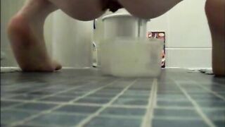 BBW shitting and eating shit 