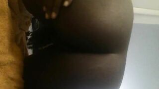 Black girl pooping 