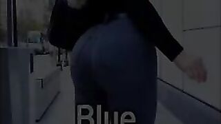 Blue jeans and shitting