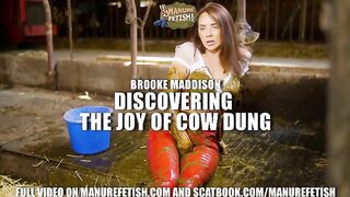 Brooke Maddison Discovering the joy of cowshit 