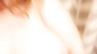 Disgusting fat pig Tiffany Soto crams fresh shit in her cunt