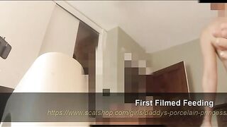 First Filmed Feeding