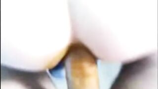 Girl anal fucked with shit