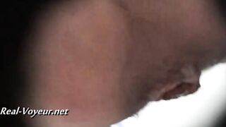 Girl struggles to push one out 