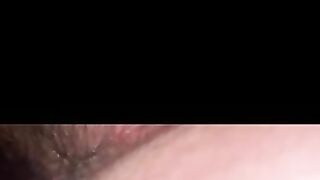 Close up pussy getting pissed on