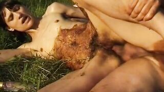 Hairy retro scat 