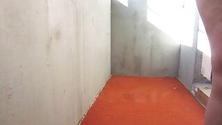 Hot girl shitting into potty