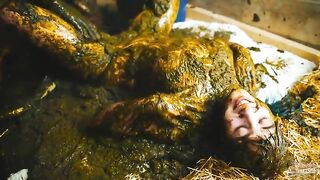 Lyndra covered in Cowshit - Squid Game Manure