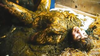 Lyndra covered in Cowshit - Squid Game Manure