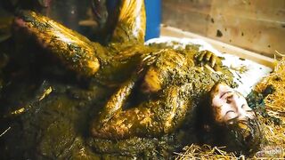 Lyndra covered in Cowshit - Squid Game Manure