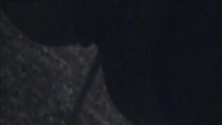 Mature woman shitting in public