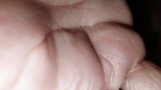 Michelle over toilet shits