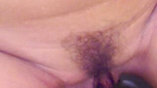 Milf talks aggressive while shitting