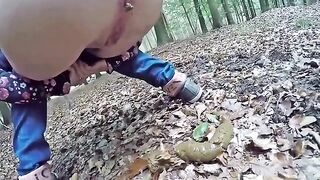 On the forest floor
