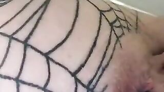 Tattooed ass milf and hot shit closeup