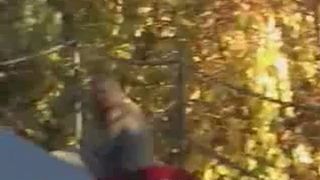 The roadside is a safe place to poop