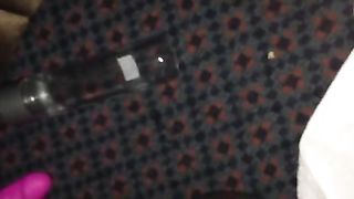 Shitty and wet in the darkness of the night