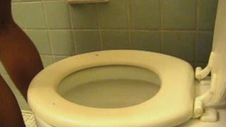 Fireworks in the toilet room